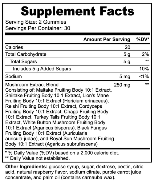 Mushroom Extract Complex - Organic Mushroom Extract