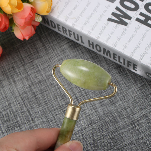 Natural Jade Facial Skin Massager Massage Roller